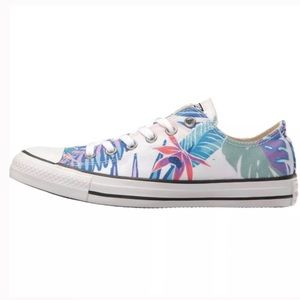 Converse All Star Tropical Print Low Top Sz 9.5